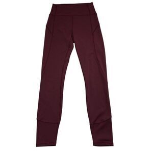 Lululemon In Movement 7/8 Tight Everlux 25" Inseam Garnet Size 4